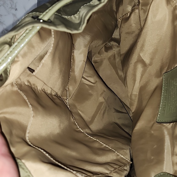 Coach Signature Fabric Nylon Backpack - Picture 11 of 15